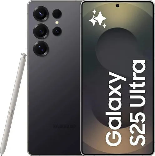 Samsung Galaxy S25 Ultra - 512GB - Titanium Black - Handy mit 6,9 Zoll Display, 512 GB Speicher und 12 GB RAM. Ideal für multimediale Anwendungen und 5G-Konnektivität.