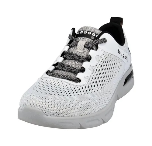bugatti 341-ADT04 Herren Schnürer, White, 40 EU - Herren-Sneaker mit sportlichem Design und bequemer Passform, ideal für den Alltag und Freizeitaktivitäten.