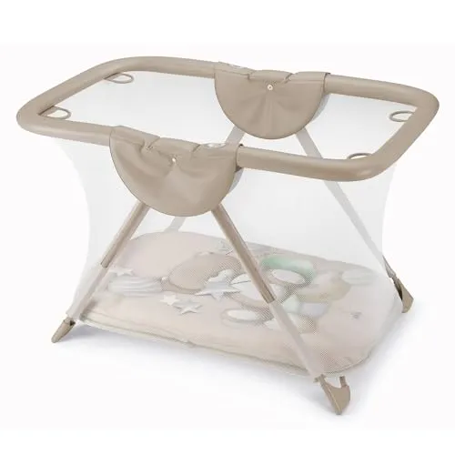 CAM Baby-Reisebett Millegiochi beige in braun von CAM Il Mondo del Bambino