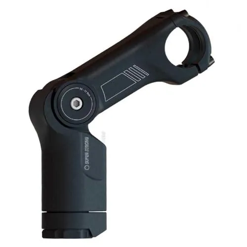 by.Schulz Vorbau Alpha PRO SDS schwarz matt 31,8 mm 110 mm