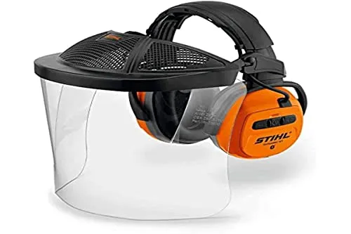 Stihl 0000 884 0538 Gehörschutz mit Polycarbonatvisier - Gehörschutz mit integriertem Polycarbonatvisier, ideal zum Schutz bei lauten Arbeiten und optimal für den Einsatz in der Forstwirtschaft.