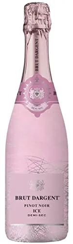 Brut Dargent Ice Rosé Pinot Noir Halbtrocken Sekt - Exklusiver Schaumwein aus Frankreich, ideal für Aperitifs und Desserts. Genießen Sie die feinen Aromen und die elegante Süße, perfekt gekühlt mit Eiswürfeln.