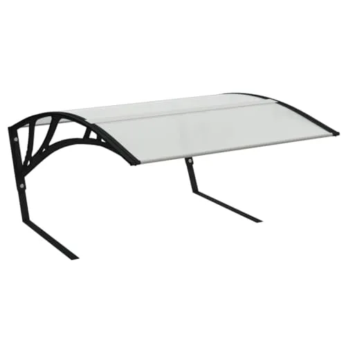 vidaXL Mähroboter Garage - Schutzhülle mit PC-Platten und Metallständern, wetterfest und langlebig für optimalen Schutz des Rasenroboters