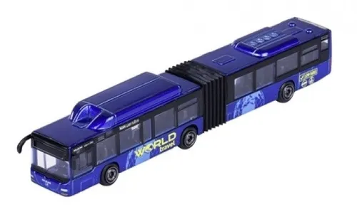 Majorette 8503003001 - City Bus MAN + Avenio Tram - MAN Lions City G Blau - Neu