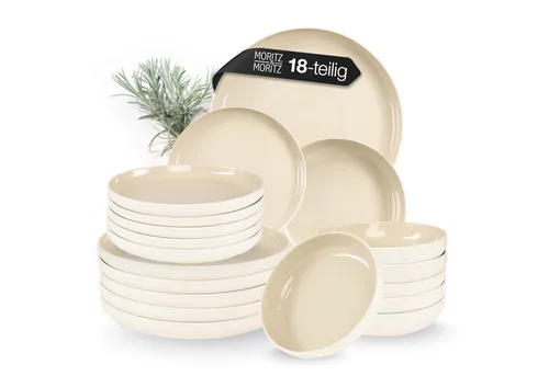 Moritz & Moritz Kombiservice CAVO Geschirrset in gelb von Moritz & Moritz