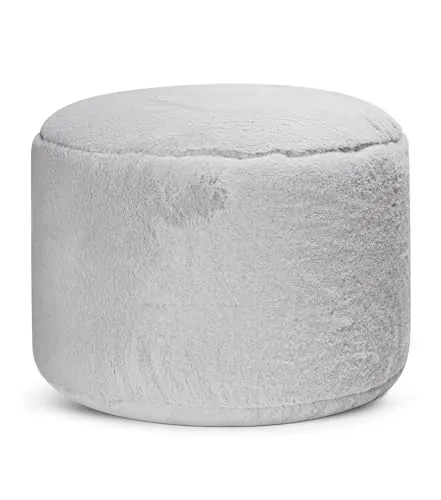 mokebo Pouf Der Flauschige in grau von mokebo