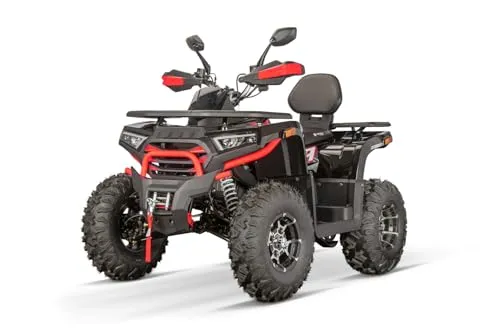 Produktbild NITRO MOTORS 230cc Maxi Quad Tricia CVT RS10 Platin Rot