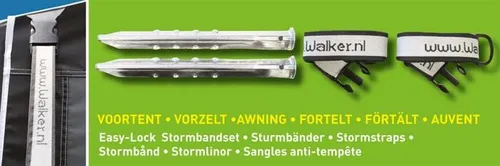 Walker Easy Lock Sturmgurt 2er-Set
