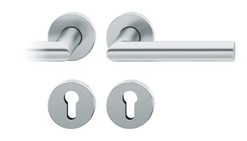 FSB Zimmertür-Drückergarnitur BB Aluminium F1 VK8