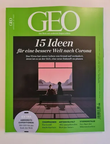 GEO 1/2021 15 Ideen für eine bessere Welt , NEU, Top Zustand