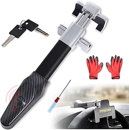 Lenkradkralle mit Alarm 130dB von Poweka