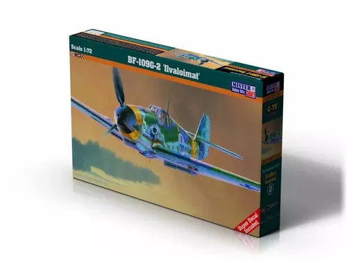BF-109 G-2 Ilmavoimat, C-76, 1:72 Mistercraft 5903852030766