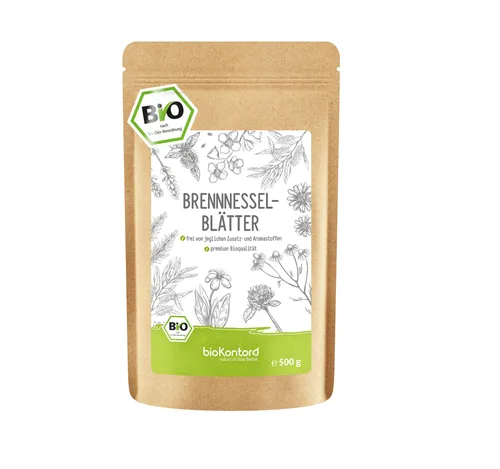 Brennnesselblätter 500 g | getrocknete, geschnittene Blätter
