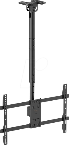 Bewegliche TV Deckenhalterung schwarz