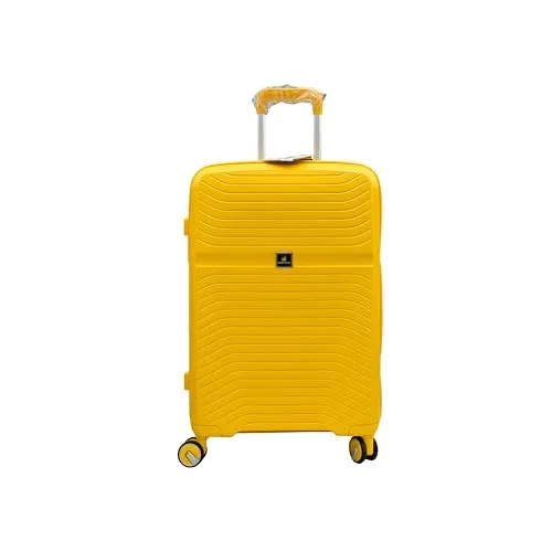 Ribelli Handgepäck Koffer, 50L Trolley Koffer mit TSA-Schloss - Koffer aus stabiler ABS-Hartschale mit 4 superleisen Rollen – ideal für stressfreies Reisen und maximalen Diebstahlschutz dank integrierter Sicherheits-Zahlenschloss.