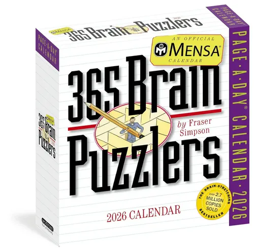 Fraser Simpson (u. a.) | Mensa 365 Brain Puzzlers Page-A-Day® Calendar 2026