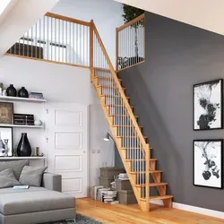 Dolle Raumspartreppe Lyon mit Geländer von DOLLE