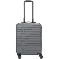 Valentino Bags Mercury 4-Rollen-Trolley S 55.5 cm in grau von Valentino