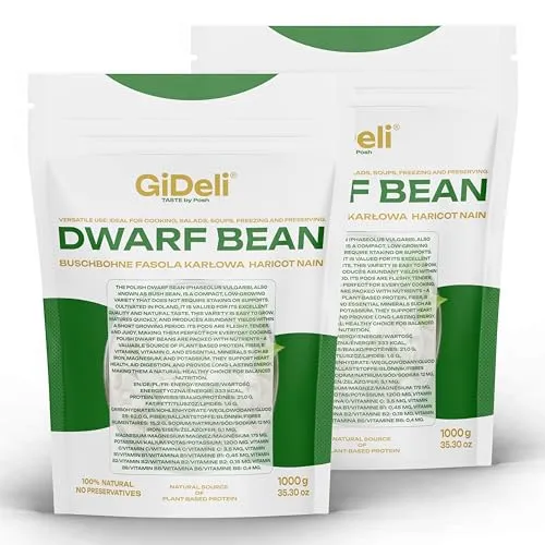 GiDeli Weiße Bohnen Getrocknet 2 x 1kg