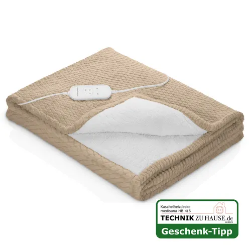 HB 419 Kuschelheizdecke sandcreme