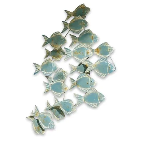 Loberon Wandornament Pesce in blau von LOBERON