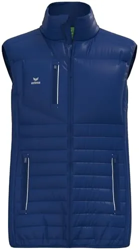 Erima Herren CMPT Stepp Weste XXL - Sportlich & Komfortabel - Herren-Westen aus leichtem, wattiertem Material mit schmalen Steppnähten für eine sportliche Passform und hohem Tragekomfort durch gerippten Kragen.