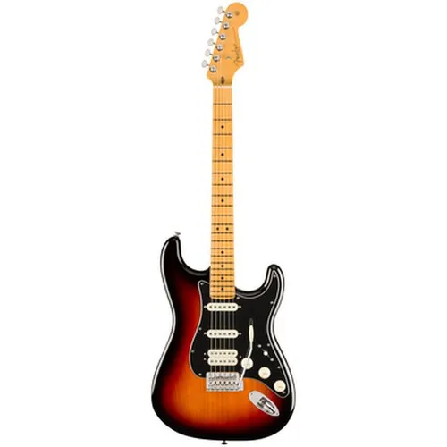 Fender Am Pro Clsc Strat HSS MN 3TS - E-Gitarre - Gitarren - Fender American Professional Classic Stratocaster HSS in 3-Color Sunburst; vielseitige Klangmöglichkeiten durch Humbucker und Single-Coils, ideal für kreative Musiker.