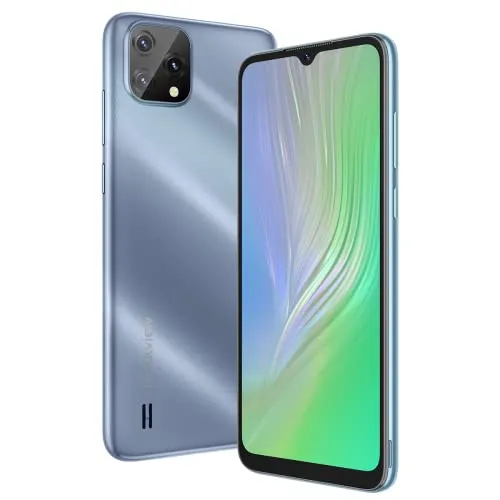 Blackview A55 4G Smartphone ohne Vertrag Ggünstig, 6,53 Zoll HD+ Bildschirm, MT6761V 2,0 GHz 3GB+16GB, 5MP+8MP Kamera, 4780mAh Akku, Android 11 DUAL SIM Handy GPS Gesichts Entsperrung Blau