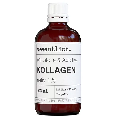 Kollagen nativ 1% ig - 100ml - von wesentlich.