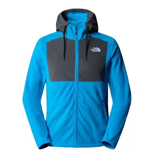 The North Face HOMESAFE FULL ZIP FLEECE HOODIE in blau von The North Face