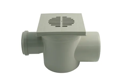 Marley Kellerablauf DN 110 mit Zulauf DN 75 - Hochwertiger Kellerablauf für zuverlässige Entwässerung, ideal für den Einsatz in Kellerräumen und Feuchträumen.