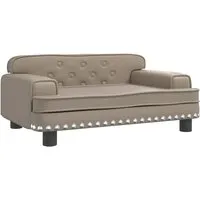 vidaXL Hundebett Hundesofa für optimale Entspannung - Hundebetten mit bequemem Schaumstoff und robustem Kiefernholzrahmen, ideal für die stilvolle Einrichtung und einfache Reinigung.
