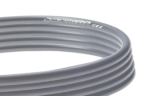 Meter Fahrrad JAGWIRE CEX Aussen Bowdenzug Bremszug Hülle 5mm grau silber 2