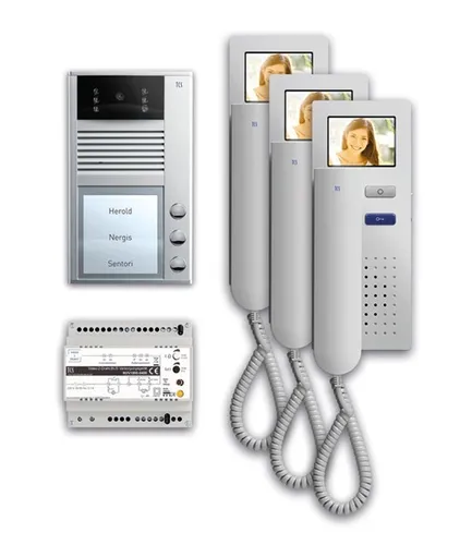 TCS Video-Türsprechanlagenset PVC1430-0010 Türsprech-Set