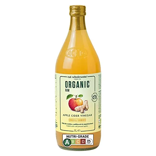 Eat Wholesome Bio-Apfelessig, Ingwer & Kurkuma, 1L von Eat Wholesome
