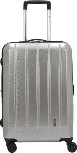 Check In London 2.0 4-Rollen-Trolley 67 cm in silber von CHECK.IN