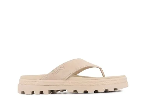 Palladium Unisex Dunelite Sandal, WARM Sand, 37 EU - Wanderschuhe mit stonewashed Canvas-Obermaterial, ideal für Komfort und Stil bei Outdoor-Aktivitäten.