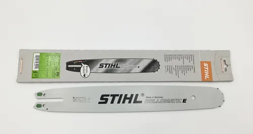STIHL Führungsschiene Rollomatic E 40cm - Hochleistungs-Führungsschiene für Kettensägen - Zubehör für Gartengeräte - Diese leichte und stabile Führungsschiene ermöglicht präzise Schnitte beim Fällen und Entasten von Bäumen. Wartungsfrei dank geschlossenem Lager.