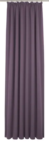 Adam Vorhang Uni Collection aus 100% Bio-Baumwolle in lila von Adam