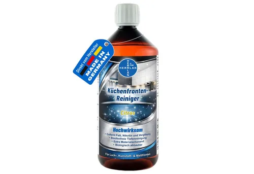 HERRLAN Küchenfronten- Küchenreiniger (1000 ml mit Citrus-Duft)