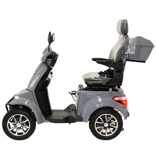 SENIOREN-MOBIL ELEKTRO-ROLLER 4-RAD 25KM/H 1KW 60V - Elektroroller für Senioren, ausgestattet mit modernem Display und Federung. Maximale Reichweite von 100 km und komfortable Scheibenbremsen bieten Sicherheit und Fahrspaß.