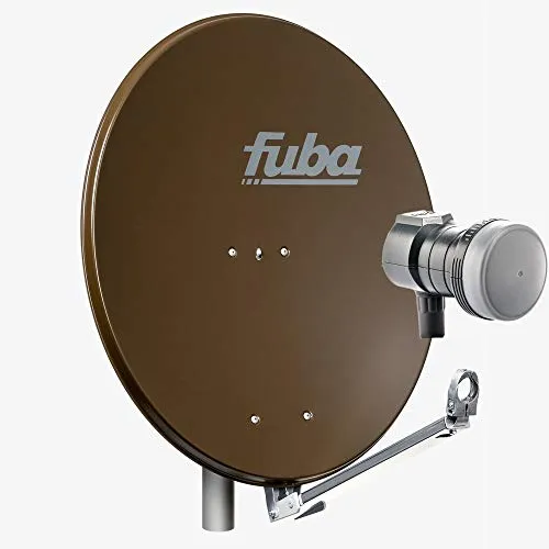 Fuba Satellitenschüssel Komplettset 1 Teilnehmer DAL 801 B von Fuba