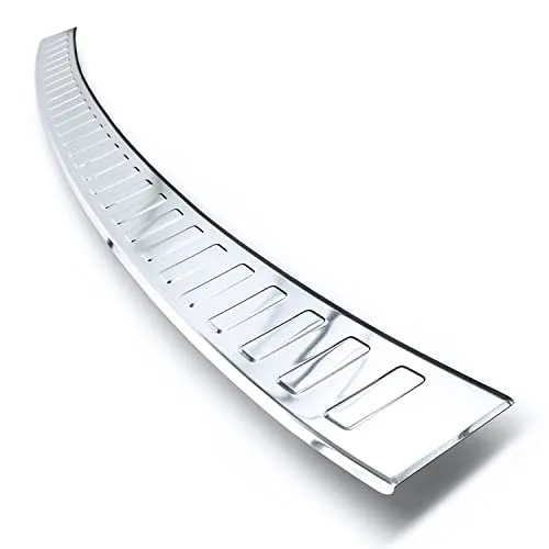 teileplus24 Ladekantenschutz AL129 Aluminium für Audi Q5 2008-2016 - Abdeckblenden mit hochwertigem Aluminium-Ladekantenschutz, schützt vor Kratzern und Beschädigungen, einfache Montage mit 3M Klebeband und Videoanleitung.