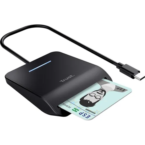 Trust PRIMO USB-C DNI Smartcard Reader (USB-C) (26061)