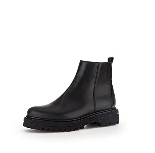 Gabor Damen Chelsea Boots - Bequeme Stiefeletten mit Wechselfußbett - Wanderschuhe: Komfortable Chelsea Boots mit Best Fitting und warmem Innenfutter, ideal für Übergangszeiten und lange Spaziergänge.