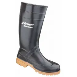 Albatros GUARDIAN HIGH BLACK Nitrilgummistiefel 564030 schwarz - Arbeitsschuhe mit kürzbarem Schaft aus widerstandsfähigem Nitrilgummi, vegan und wasserdicht – ideal für Agrar, Jagd und Outdoor-Aktivitäten.