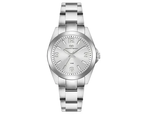 Rhodenwald & Söhne Damen Uhr mit Edelstahl Armband - Elegante Armbanduhr für Damen mit hochwertigem Quarzwerk, wasserdicht bis 10 ATM und geliefert in einem stilvollen Lederetui.