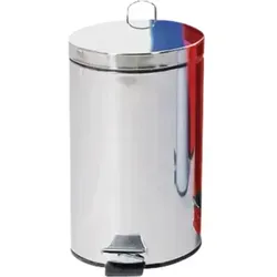 Tretabfalleimer mit Fußpedal Edelstahl 30 l