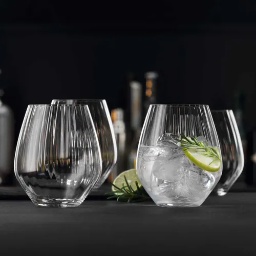 Spiegelau Gin Tonic Gläser 625 ml, 4 Stück - Cognacgläser & Schwenker, aus feinstem Kristallglas, spülmaschinenfest und ideal für stilvolle Cocktails und besondere Anlässe.