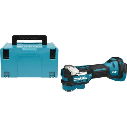 Makita DTM52ZJ - 18V Multifunktionswerkzeug, leistungsstark und flexibel einsetzbar, ideal für präzise Arbeiten ohne Batterie.